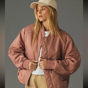 Anthropologie 98 bomber jacket
